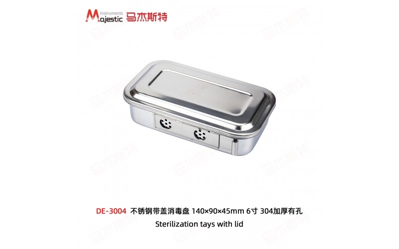 Sterilization Trays with lid (DE-3001)
